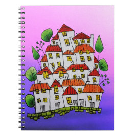 Notebook (Doodle - Handgezeichnet Whimsical) Notizblock
