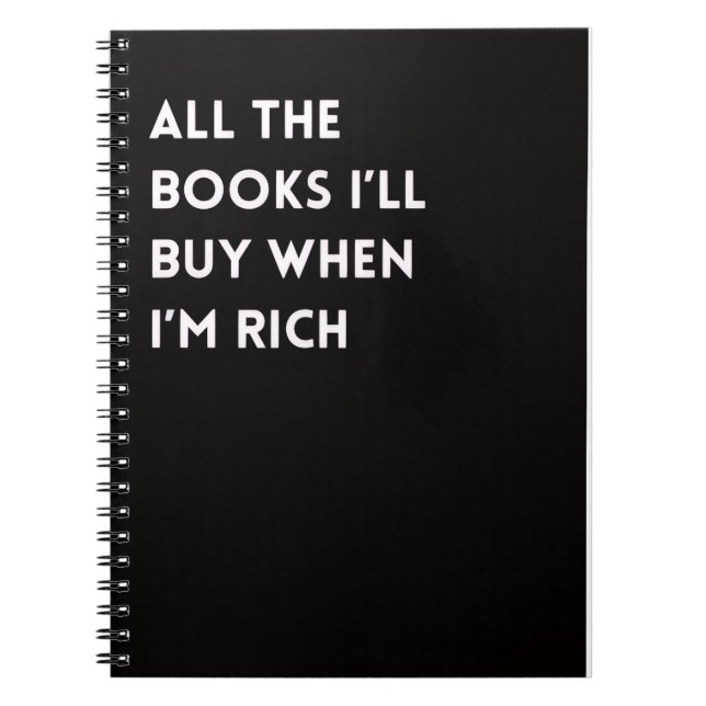 Notebook for Booklovers Notizblock (Vorderseite)