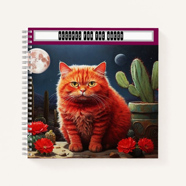 Notebook for Cat Lovers Notizbuch (Vorderseite)