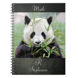 Notebook Foto Riesenpanda , Tiere 0290. Notizblock