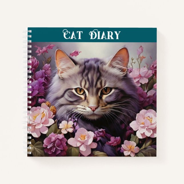 Notebook für Cat Lover Notizbuch (Vorderseite)