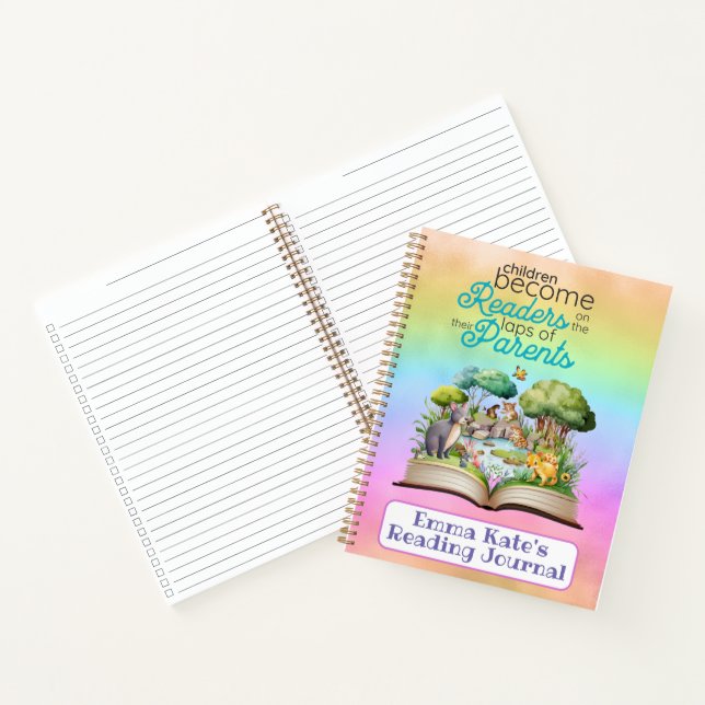Notebook für das Reading Journal Notizbuch (Innenseite)