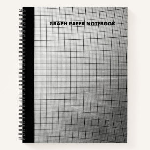 NOTEBOOK FÜR DAS SCHWARZE GRAPH PAPIER NOTIZBUCH