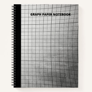 NOTEBOOK FÜR DAS SCHWARZE GRAPH PAPIER NOTIZBUCH