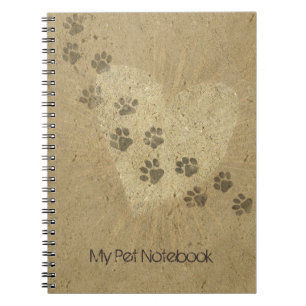 Notebook für Heimtiere (anpassbar) Notizblock