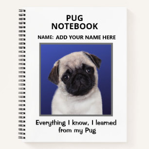 Notebook für Liebhaber des Mops Notizbuch