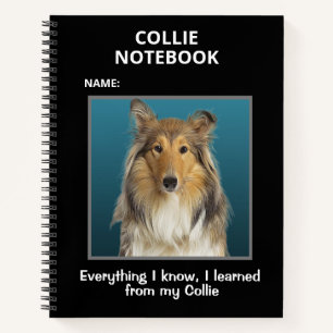Notebook für Liebhaber von Colliesen Notizbuch