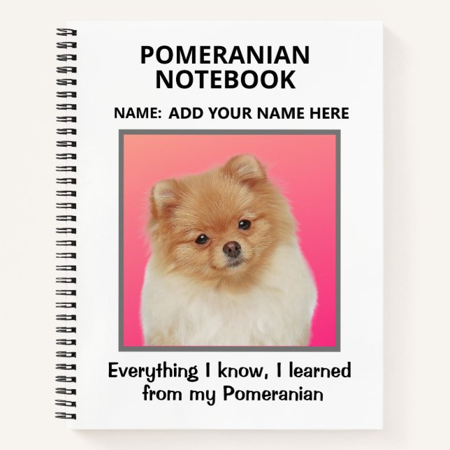 Notebook für Liebhaber von Spitzen Notizbuch (Vorderseite)