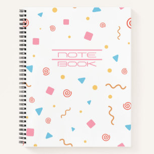 Notebook für niedlich geometrische Muster Notizbuch