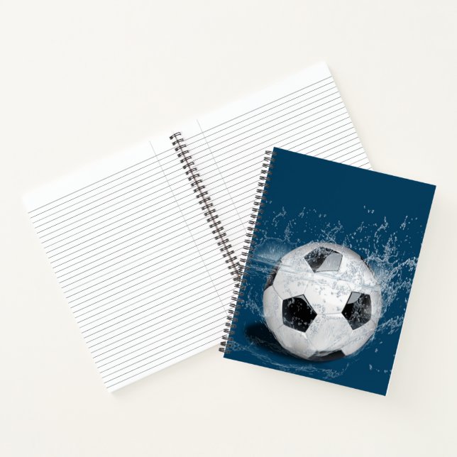 Notebook-Fußball Notizbuch (Innenseite)