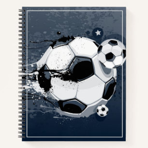 Notebook-Fußball Notizbuch