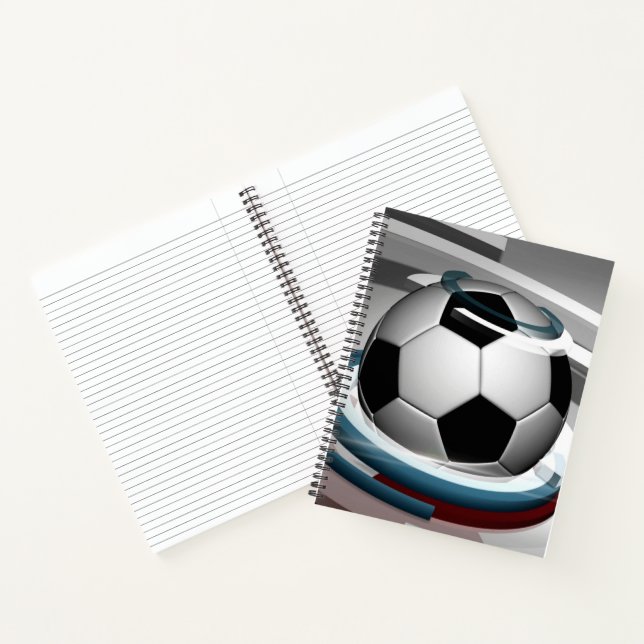 Notebook-Fußball Notizbuch (Innenseite)