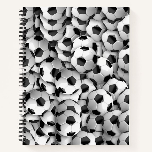 Notebook-Fußball Notizbuch (Vorderseite)