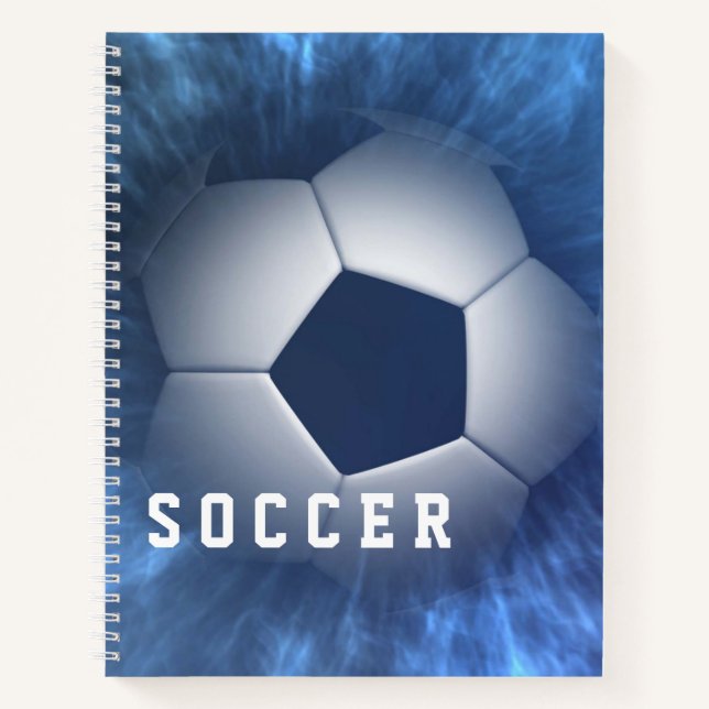 Notebook-Fußball Notizbuch (Vorderseite)