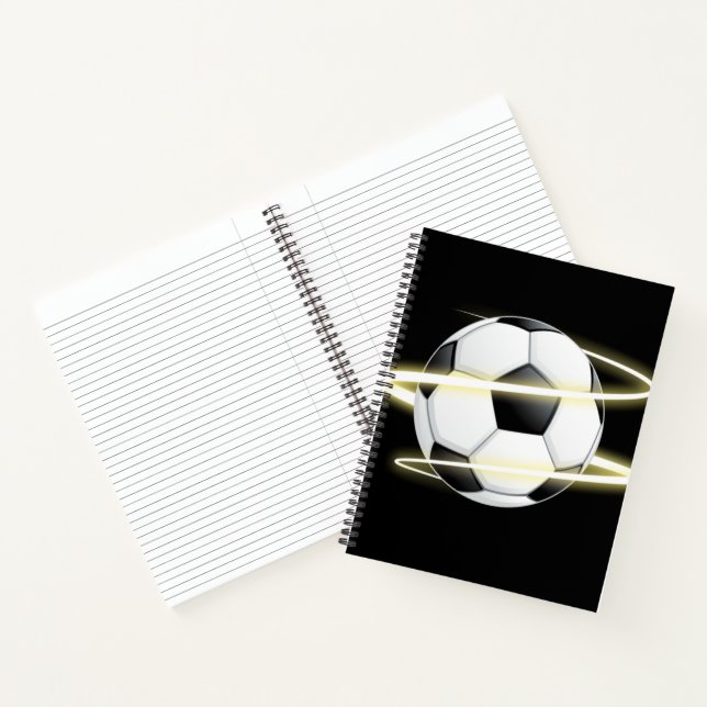 Notebook-Fußball Notizbuch (Innenseite)