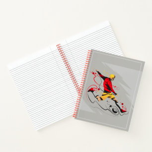Notebook-Fußball-Player Notizbuch