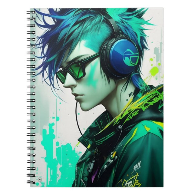 Notebook Games and Music Notizblock (Vorderseite)