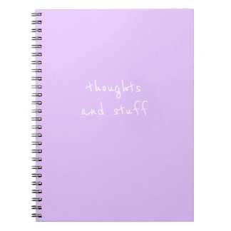 Notebook - Gedanken und Sachen Notizblock