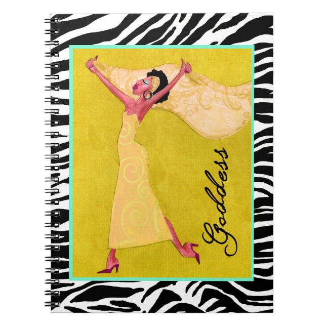 Notebook "Goddess" Notizblock (Vorderseite)