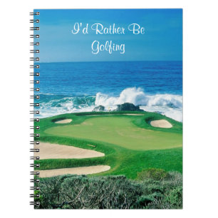 Notebook-Golfplatz Notizblock