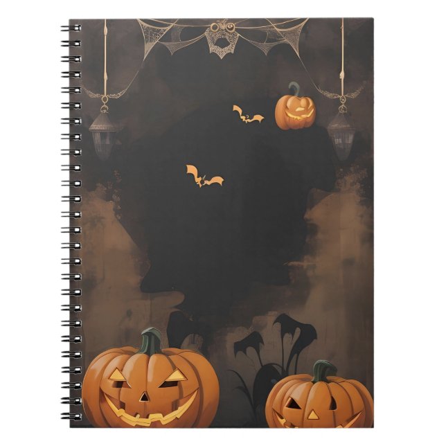 Notebook Halloween Notizblock (Vorderseite)