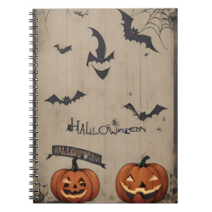 Notebook Halloween Notizblock