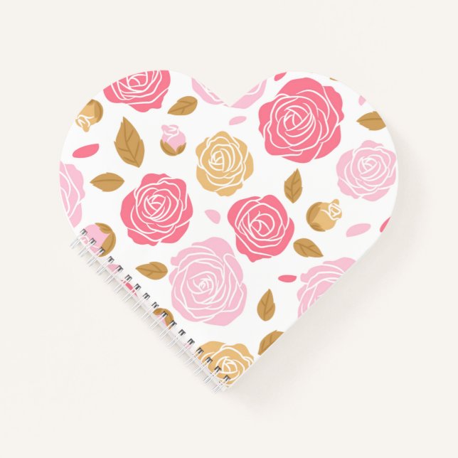 Notebook-Herz Notizbuch (Vorderseite)