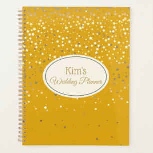 Notebook-Hochzeitsbrille Planer