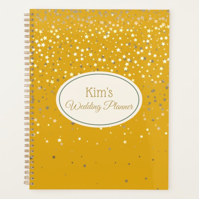 Notebook-Hochzeitsbrille Planer (Vorderseite)
