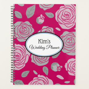 Notebook-Hochzeitsbrille Planer