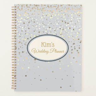 Notebook-Hochzeitsbrille Planer