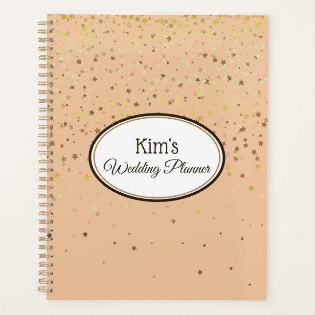 Notebook-Hochzeitsbrille Planer (Vorderseite)