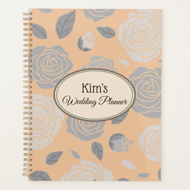 Notebook-Hochzeitsbrille Planer (Vorderseite)