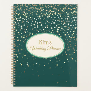 Notebook-Hochzeitsbrille Planer