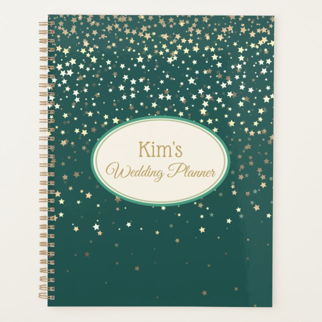 Notebook-Hochzeitsbrille Planer (Vorderseite)