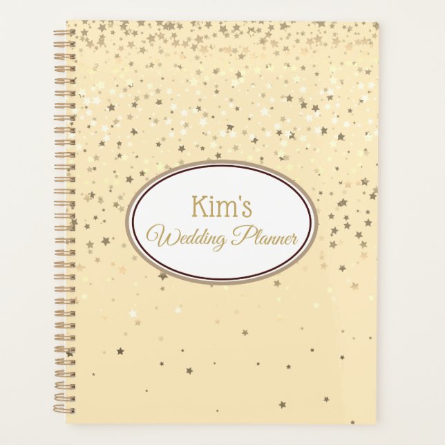 Notebook-Hochzeitsbrille Planer (Vorderseite)