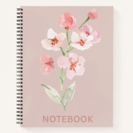 Notebook Hübsche Blume Notizbuch