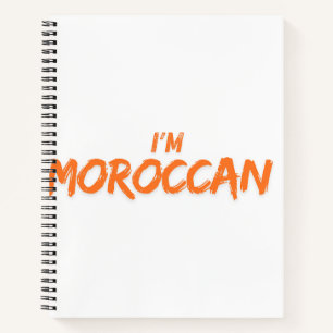 Notebook "I Am marokkanisch" - stolzer marokkanisc Notizbuch
