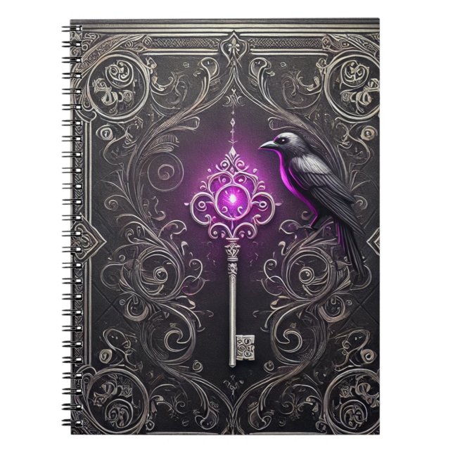 Notebook im gotischen Stil Notizblock (Vorderseite)