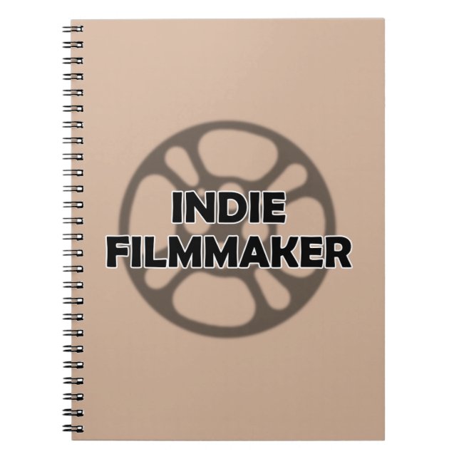 Notebook "Indie Filmmaker" Notizblock (Vorderseite)