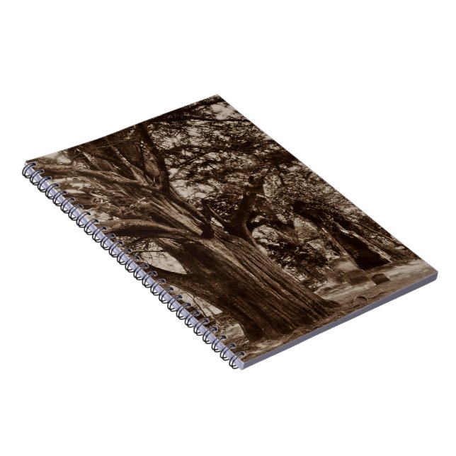 Notebook Journal Genealogy Graveyard Yew Stones Notizblock (Rechte Seite)