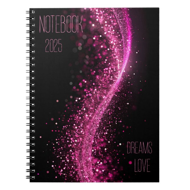 Notebook Journals Glider, mit Sequenzen 2025 Notizblock (Vorderseite)