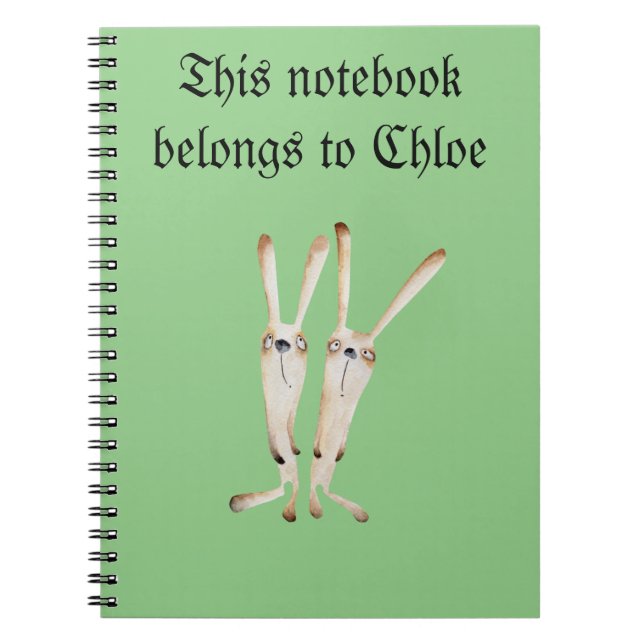 Notebook kann personalisiert sein notizblock (Vorderseite)
