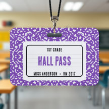 Notebook-Klassendurchlauf Lila