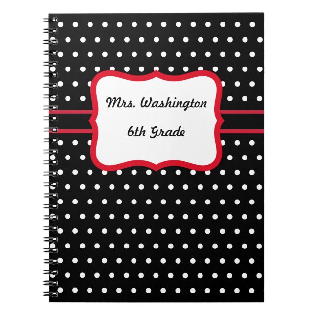 Notebook-Lehrer Notizblock (Vorderseite)