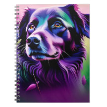 Notebook - Lila Hund