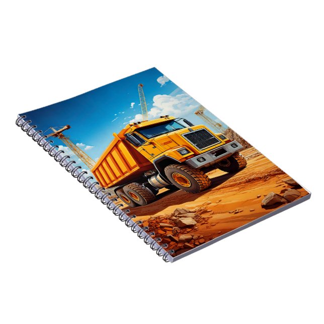 Notebook - Lkw Notizblock (Rechte Seite)