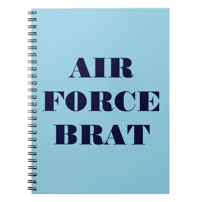 Notebook-Luftwaffenbrat Notizblock (Vorderseite)