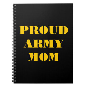 Notebook-Mama der Proud-Armee Notizblock