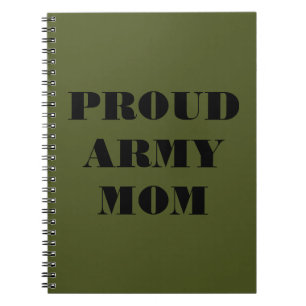 Notebook-Mama der Proud-Armee Notizblock